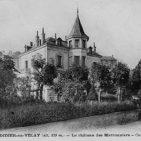 Les Marronniers Bed & Breakfast Saint-Didier-en-Velay Екстериор снимка